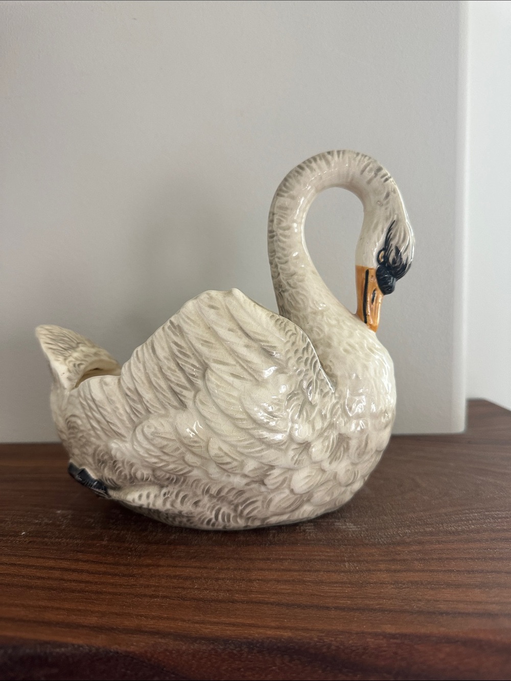 Antique Czech Swan Mold 1074
